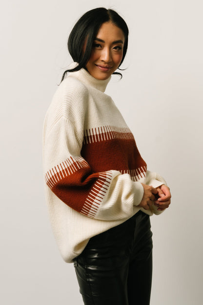 Antonov Turtle Neck Sweater | Cream + Spice - Baltic Born