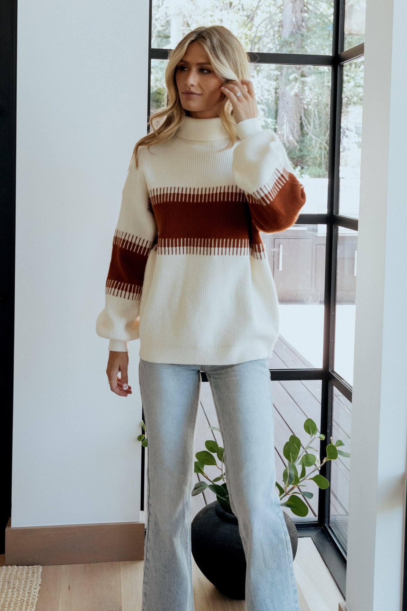 Antonov Turtle Neck Sweater | Cream + Spice - Baltic Born