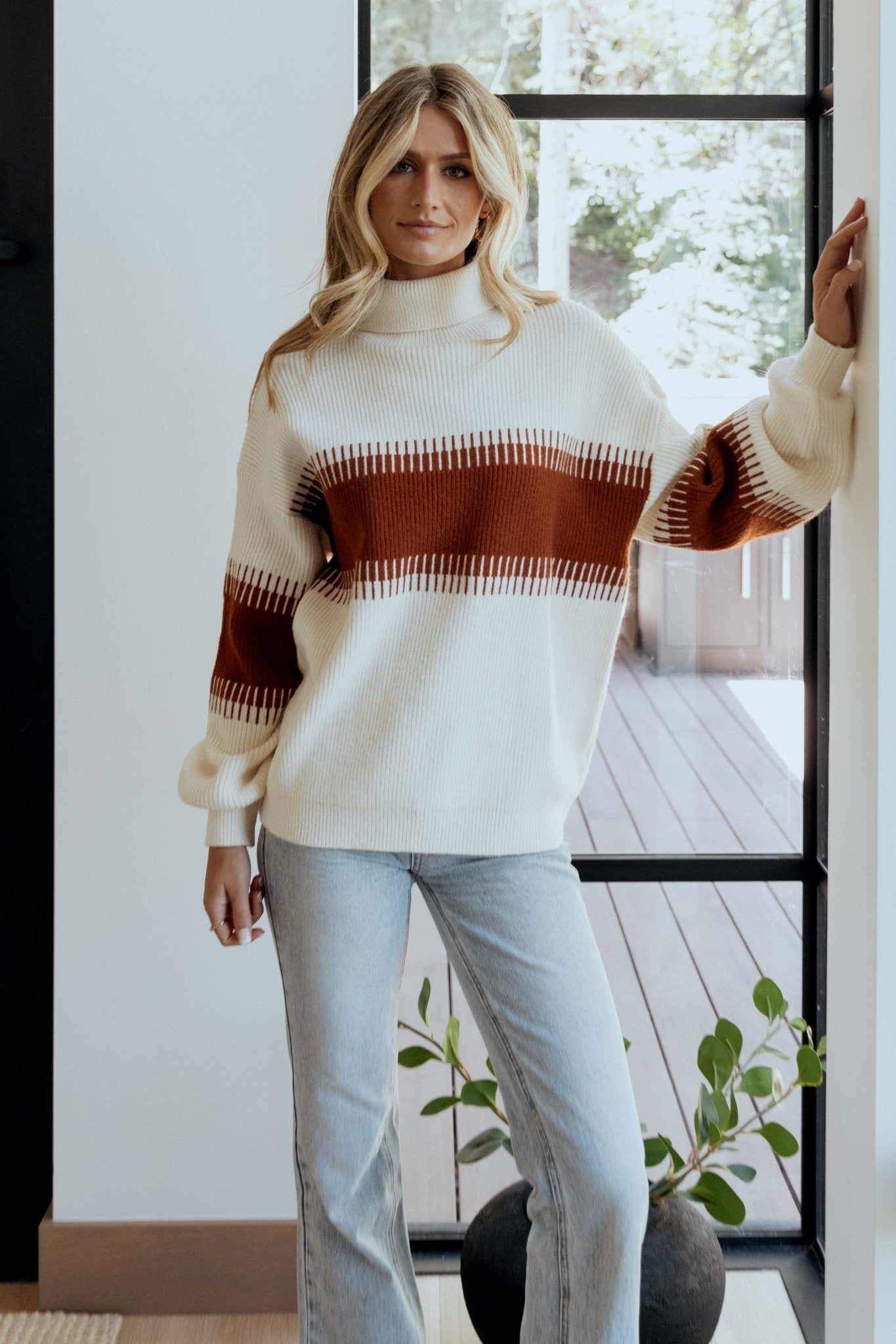 Antonov Turtle Neck Sweater | Cream + Spice - Baltic Born