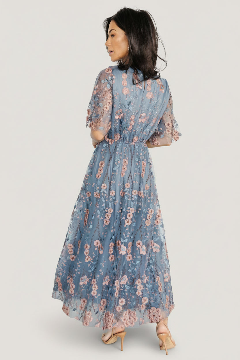 Embroidered Tulle Dress Embroidered Tulle Dress Floral Embroidered Homecoming Dress A-Line Embroidered Tulle Dress Embroidered Tulle Dress Floral Embroidered Homecoming Dress A-Line