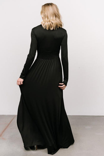 Arianna Maxi Dress | Black - Baltic Born