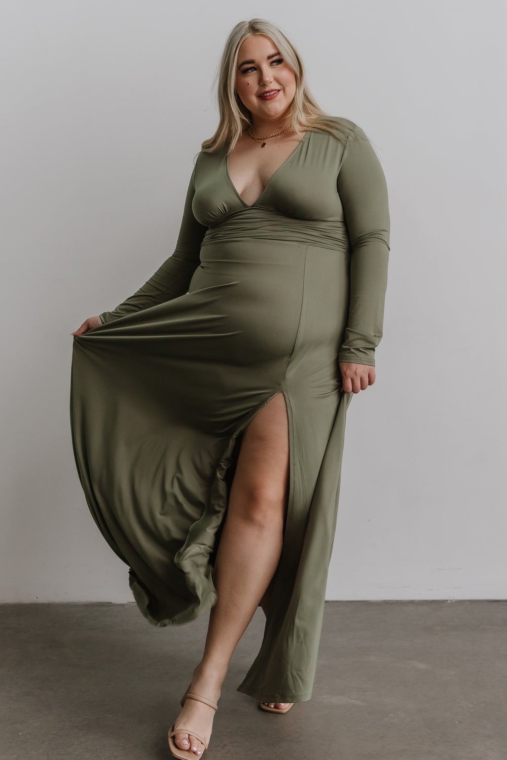 Arianna Maxi Dress | Dusty Sage - Baltic Born