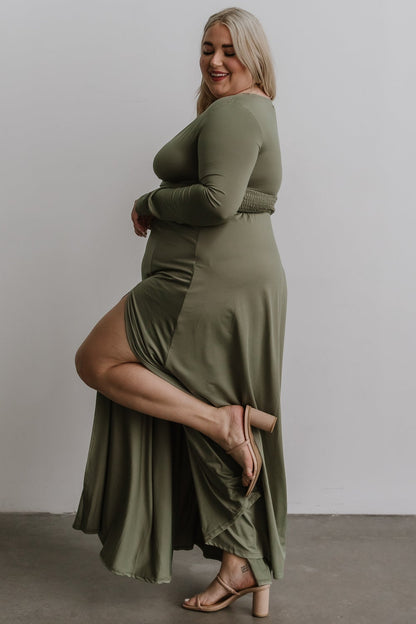 Arianna Maxi Dress | Dusty Sage - Baltic Born