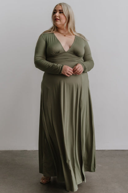 Arianna Maxi Dress | Dusty Sage - Baltic Born