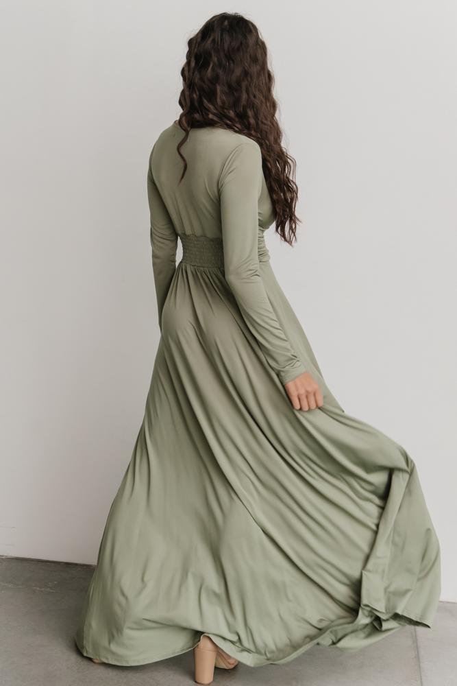 Arianna Maxi Dress | Dusty Sage - Baltic Born