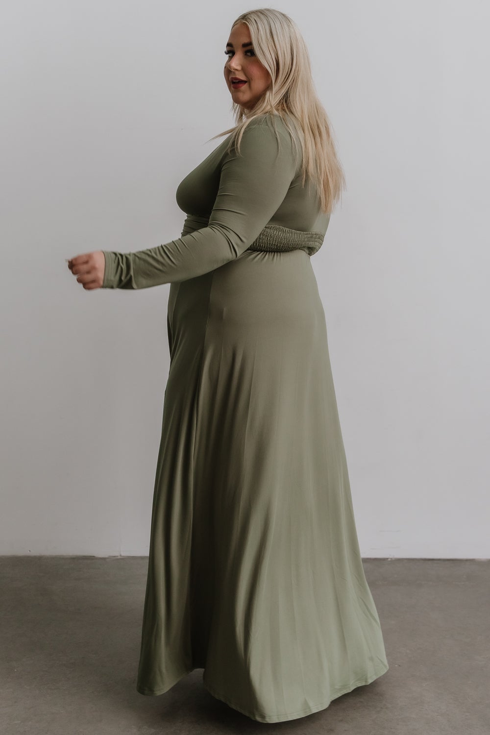 Arianna Maxi Dress | Dusty Sage - Baltic Born