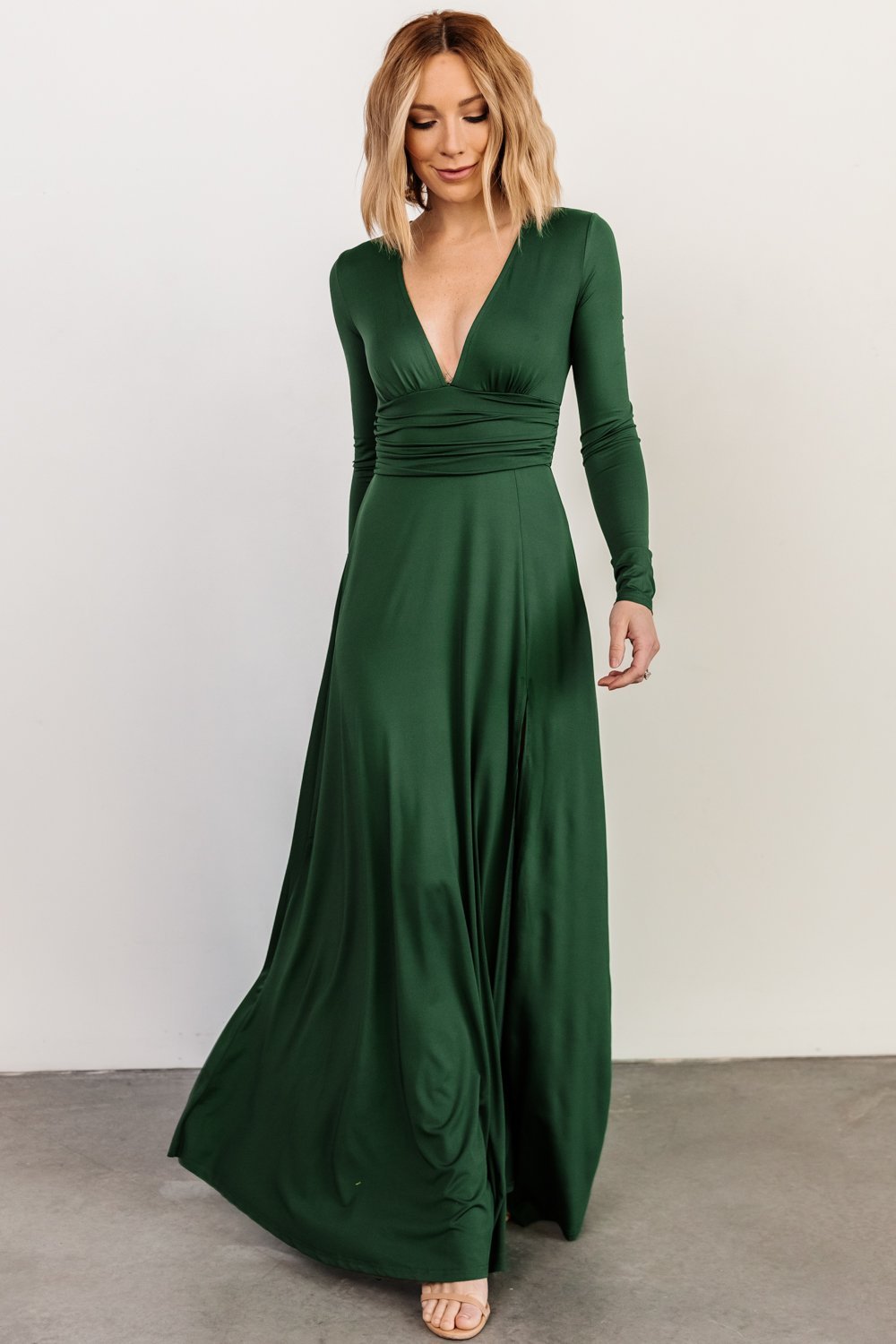 Arianna Maxi Dress | Hunter Green - Baltic Born