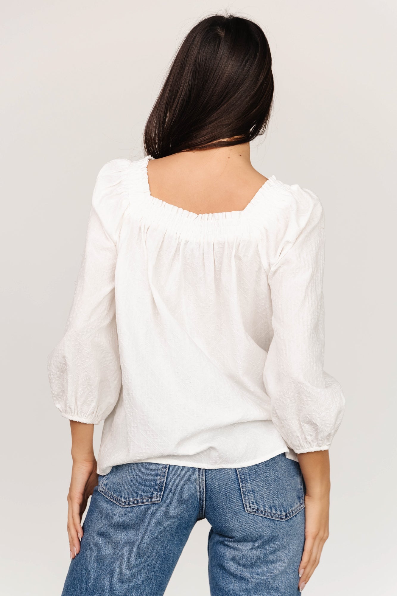 Aya Woven Top | Off White - Baltic Born