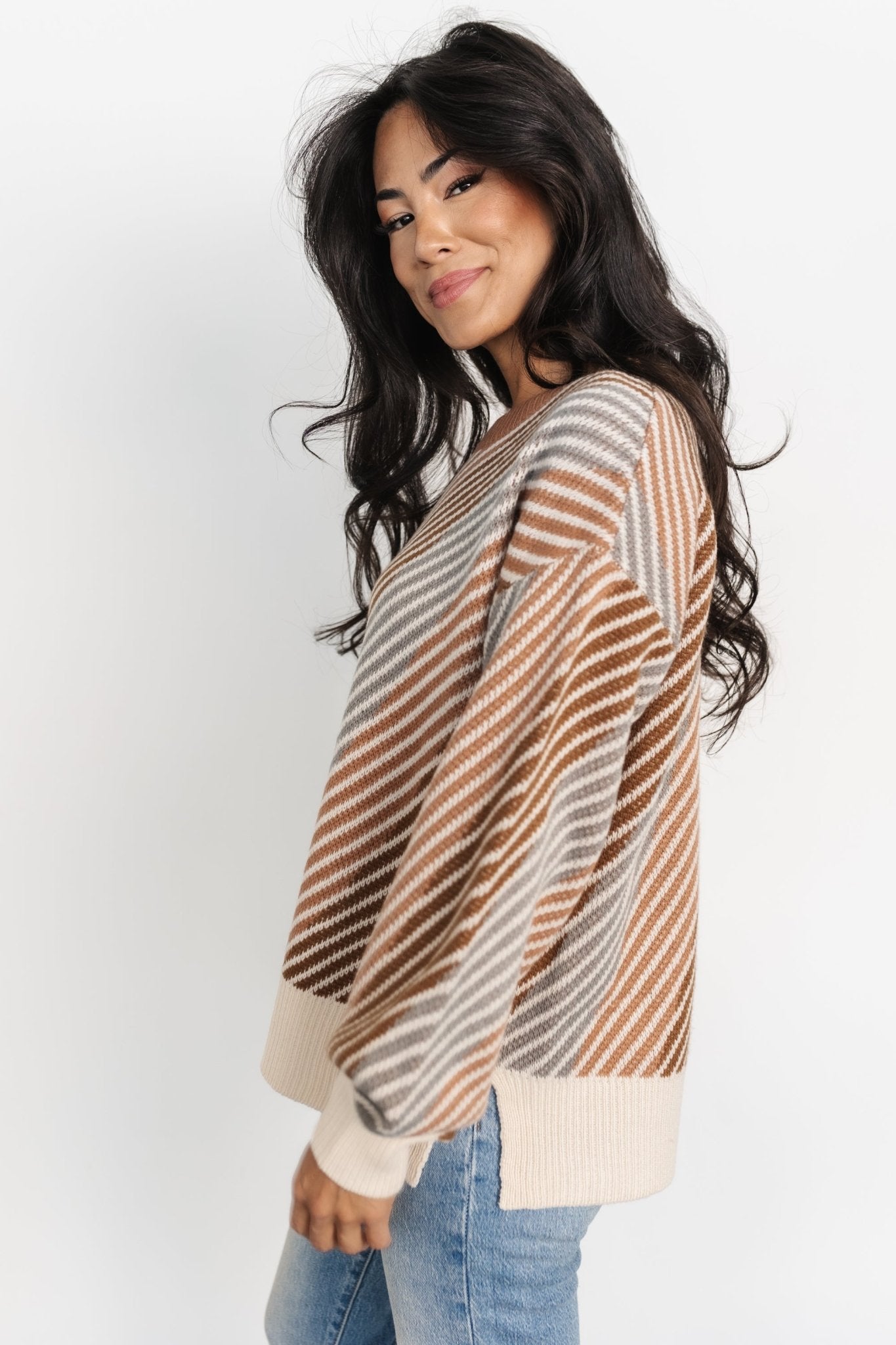 Baldwin Striped Sweater | Multi - Baltic Born