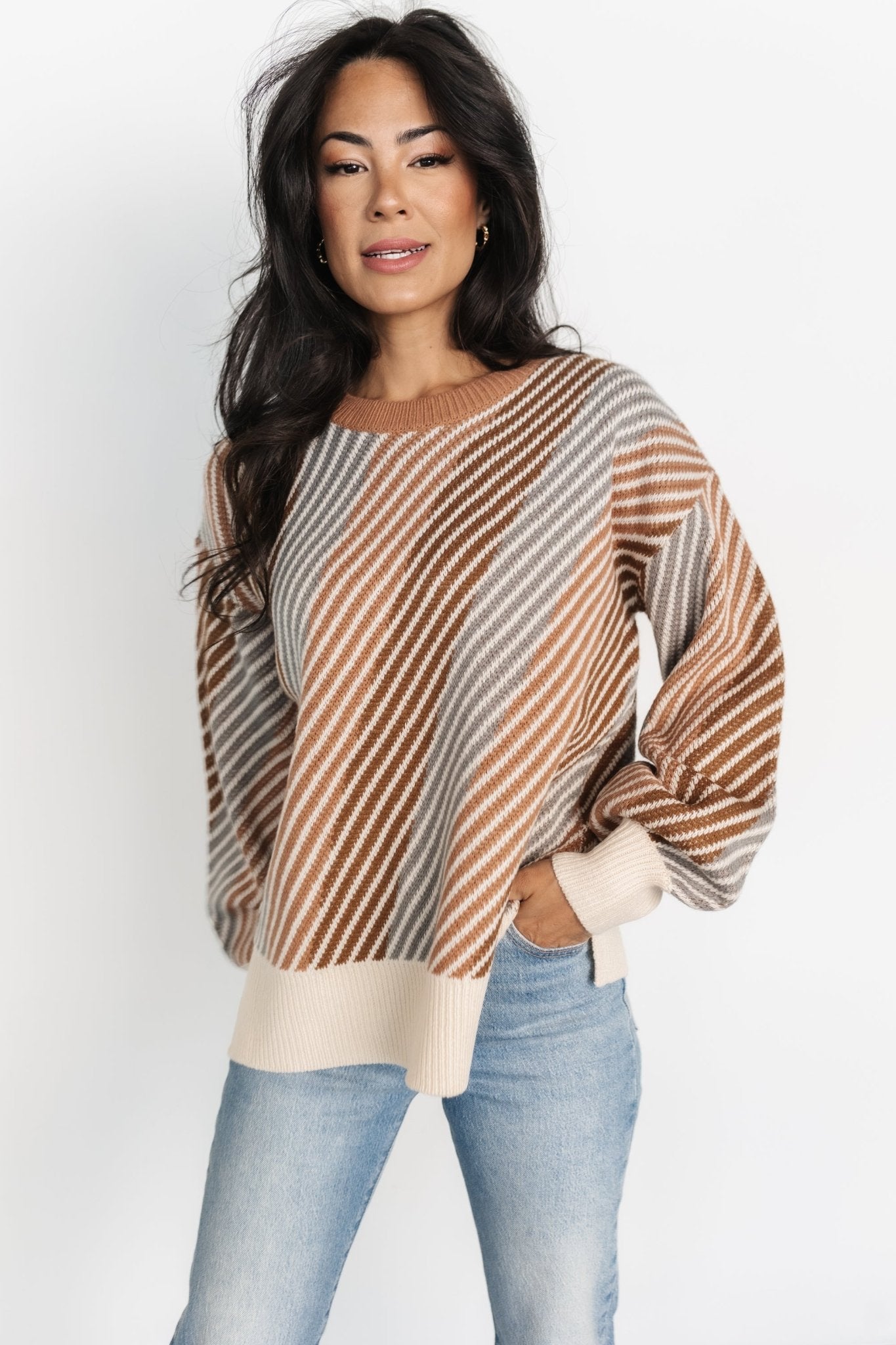 Baldwin Striped Sweater | Multi - Baltic Born