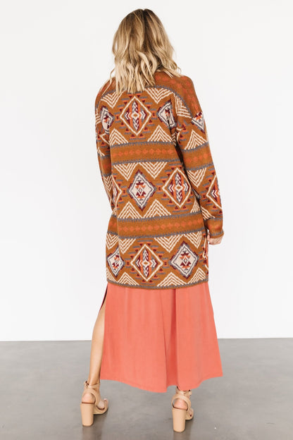 Billings Knit Cardigan | Spice Multi - Baltic Born