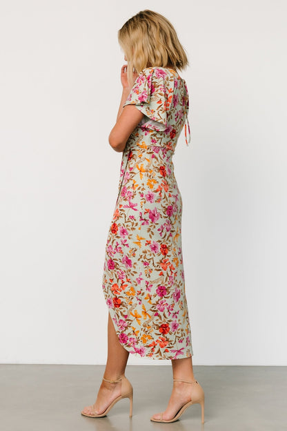 Bloomfield Midi Dress | Sage Floral - Baltic Born