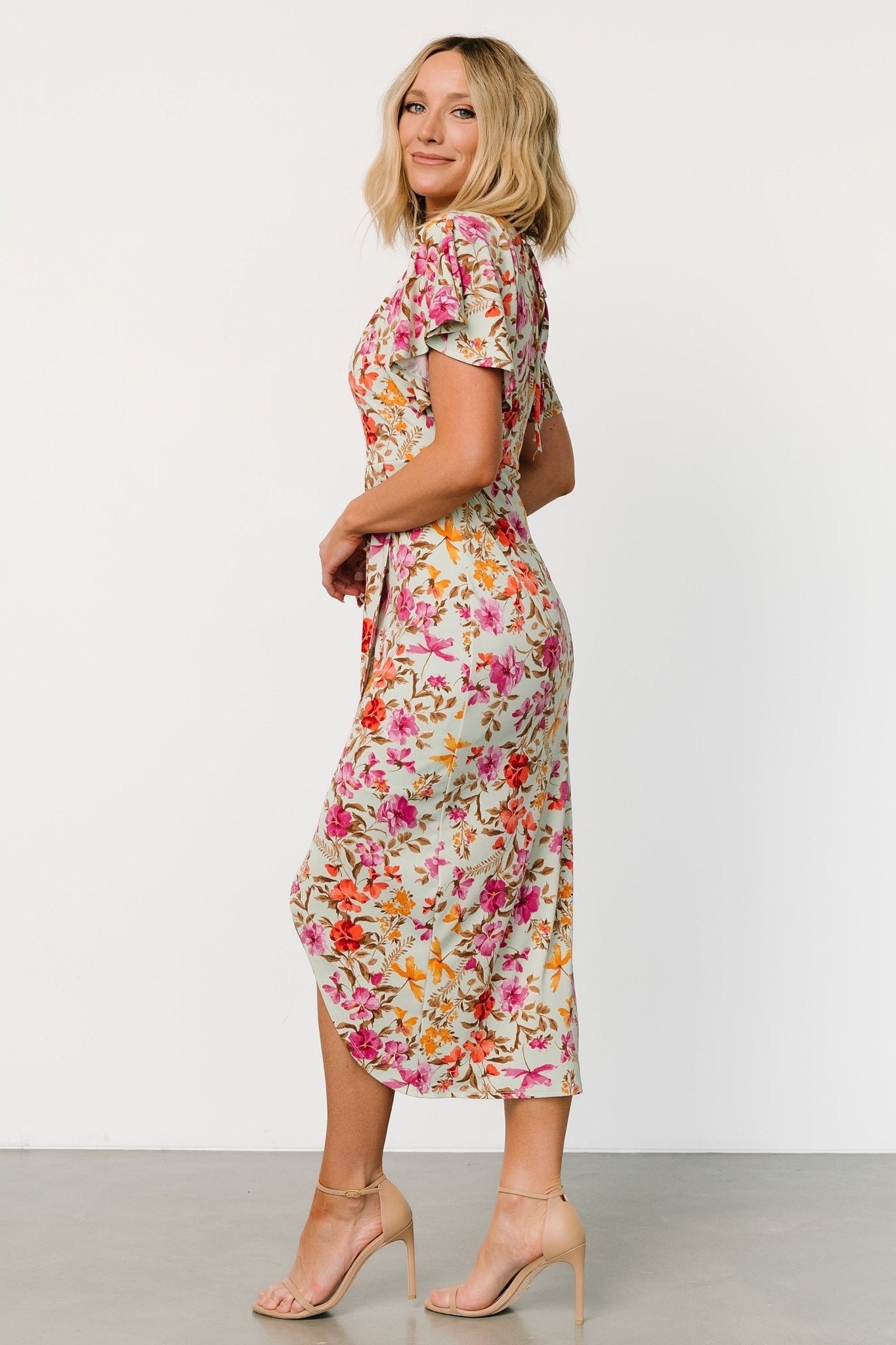 Bloomfield Midi Dress | Sage Floral - Baltic Born