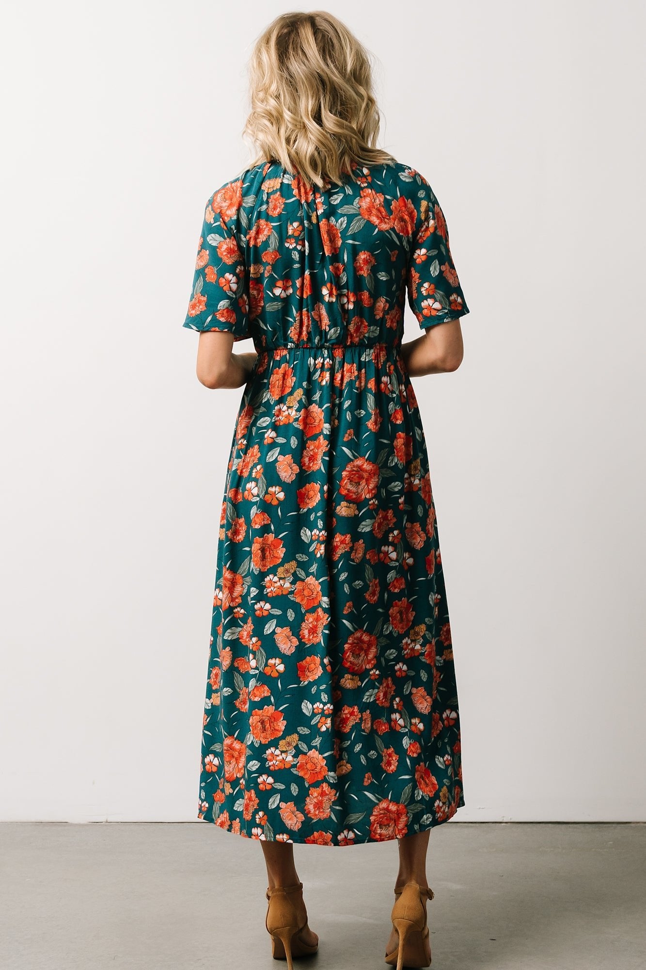 Botega Midi Dress | Jade Multi Floral - Baltic Born