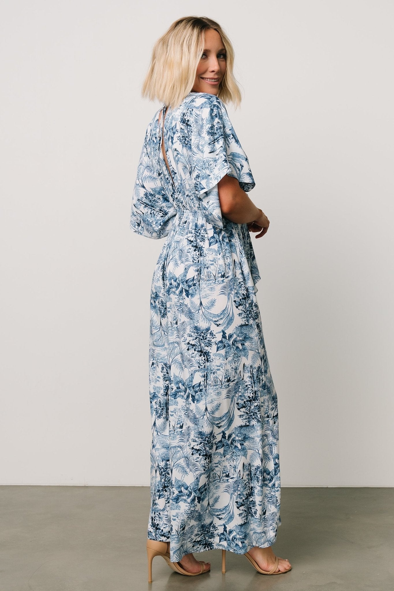 Byron Jumpsuit | Blue Print - Baltic Born