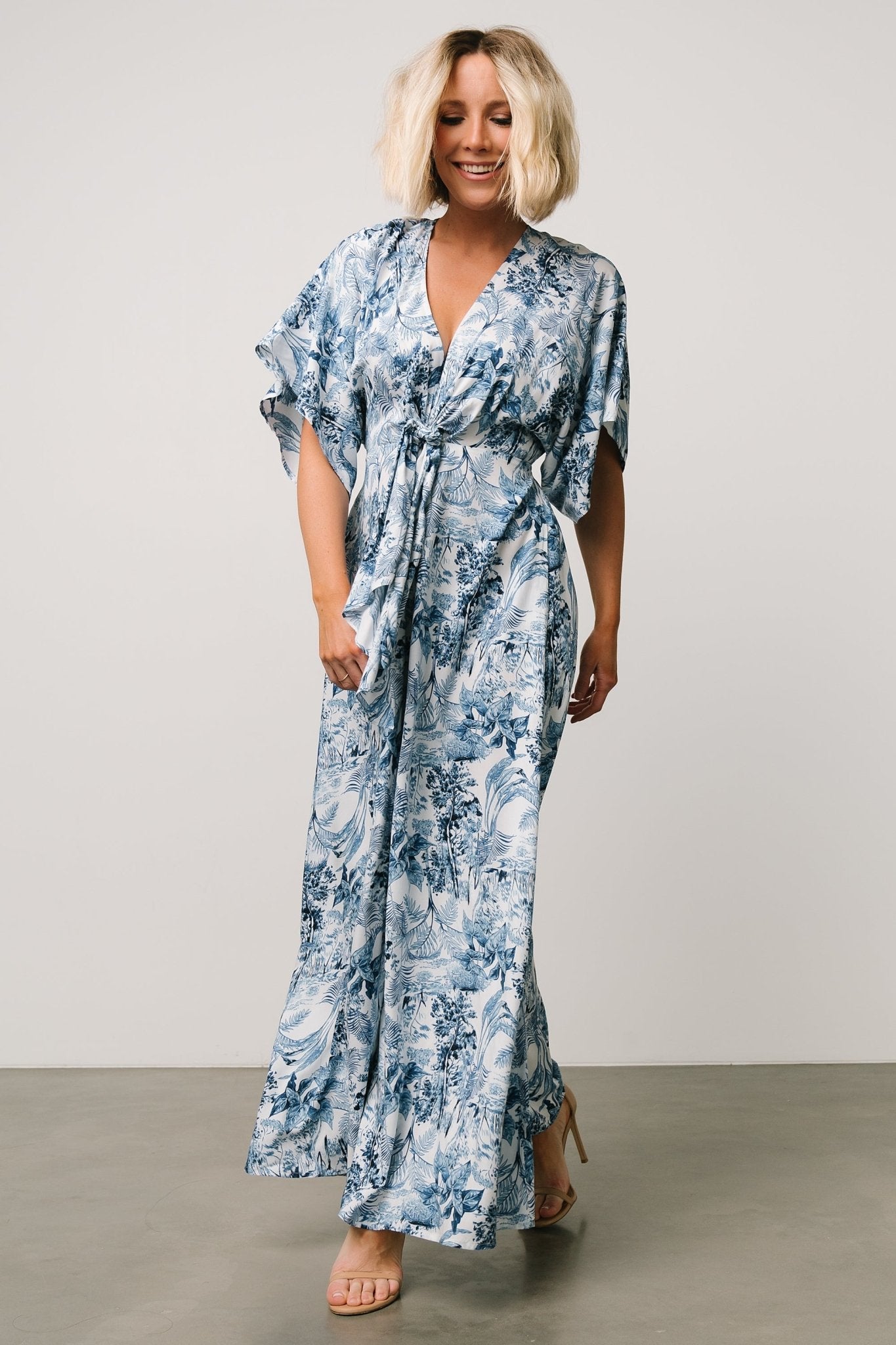 Byron Jumpsuit | Blue Print - Baltic Born