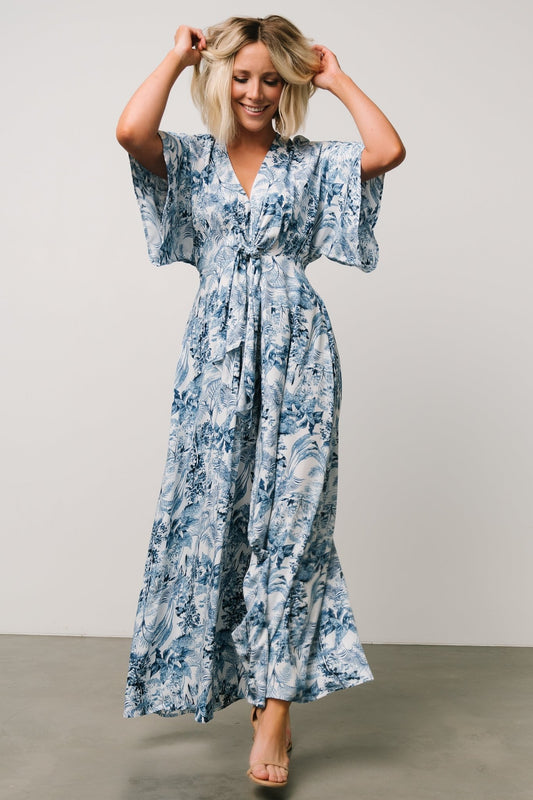 Byron Jumpsuit | Blue Print - Baltic Born