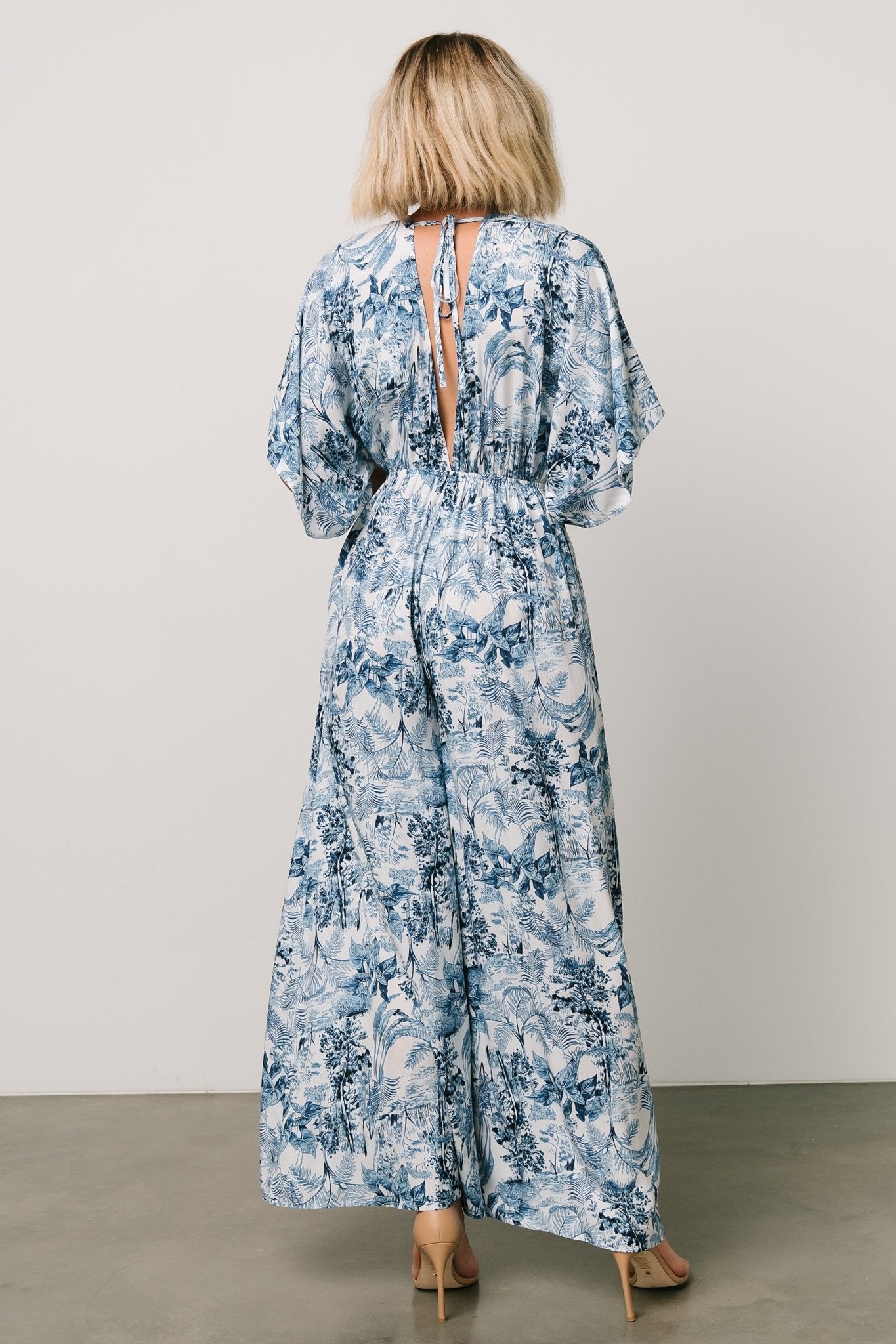 Byron Jumpsuit | Blue Print - Baltic Born