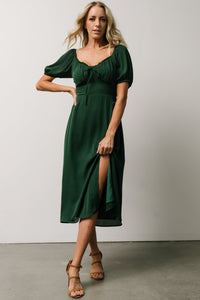 Cadence Midi Dress | Green | Baltic Born