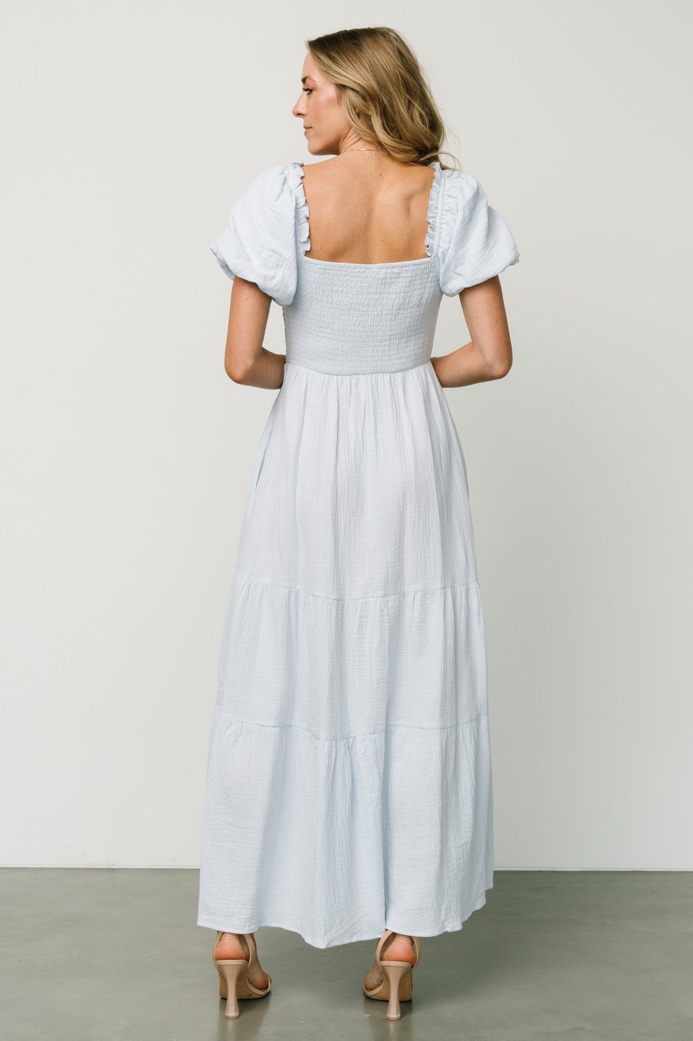 Carrington Maxi Dress | Light Blue - Baltic Born