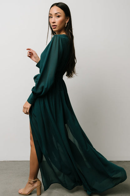 Celine Maxi Dress | Hunter - Baltic Born