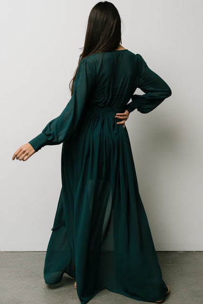 Celine Maxi Dress | Hunter - Baltic Born