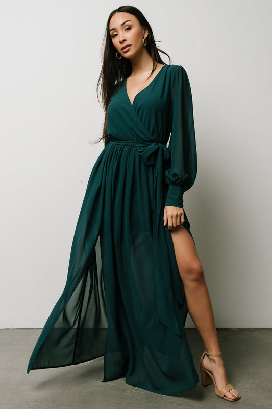 Celine Maxi Dress | Hunter - Baltic Born