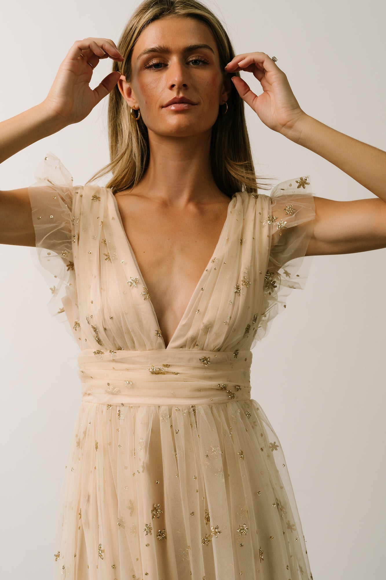 Chiara Midi Dress White