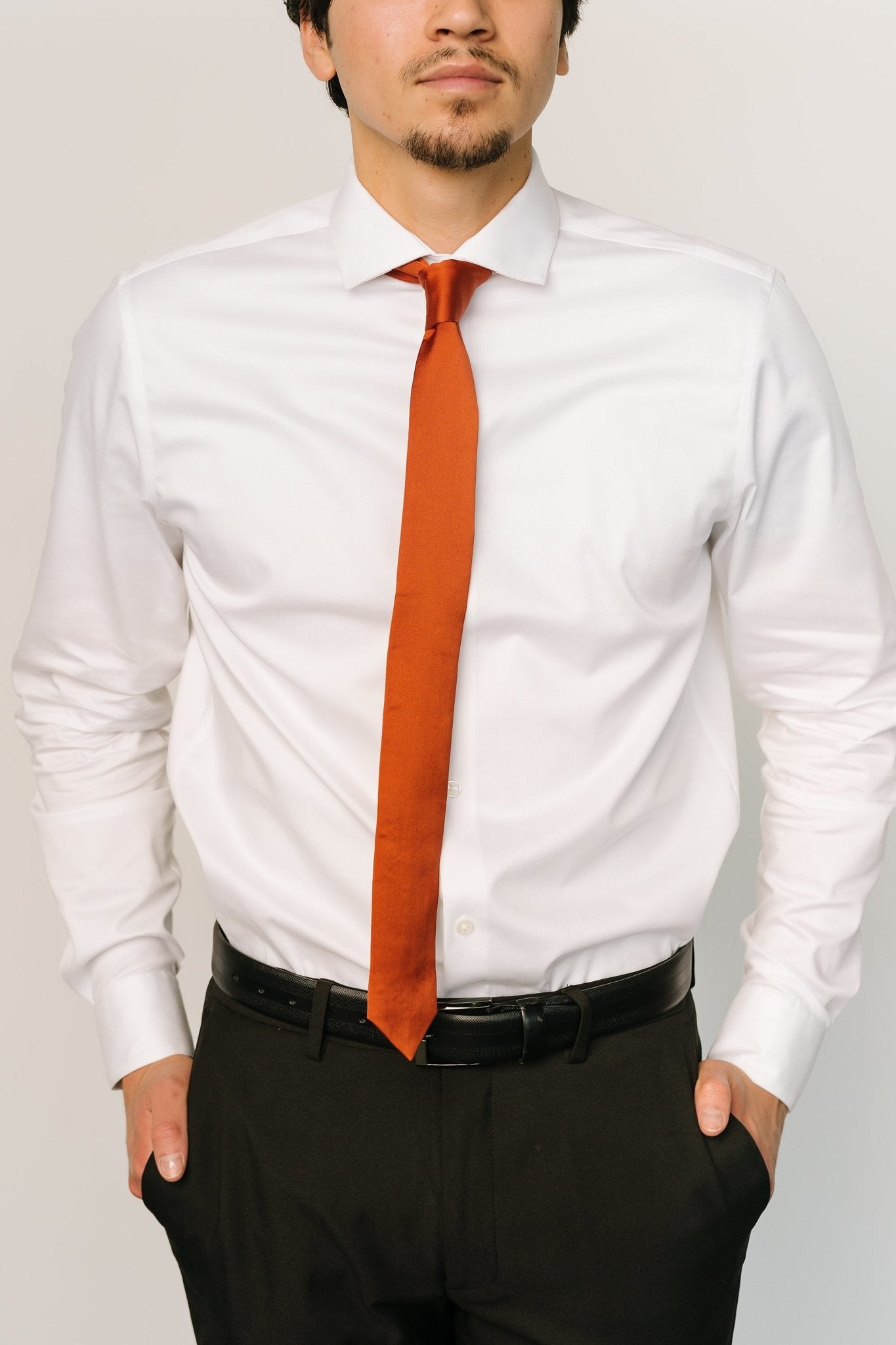 Classic Satin Tie | Spice - Baltic Born