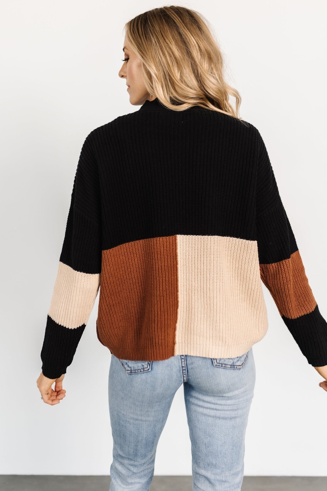 Dawson Knit Sweater | Black Multi - Baltic Born