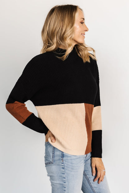 Dawson Knit Sweater | Black Multi - Baltic Born