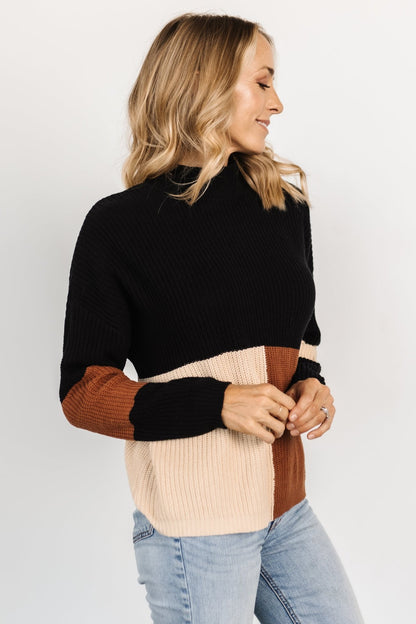 Dawson Knit Sweater | Black Multi - Baltic Born