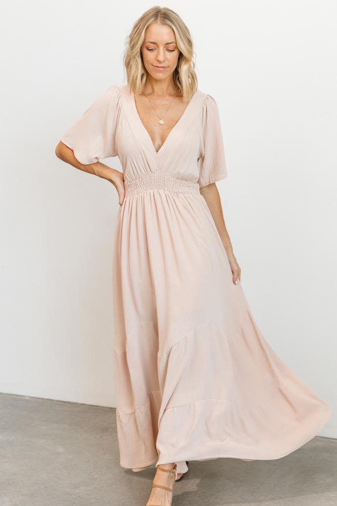 Delilah Maxi Dress | Blush - Baltic Born