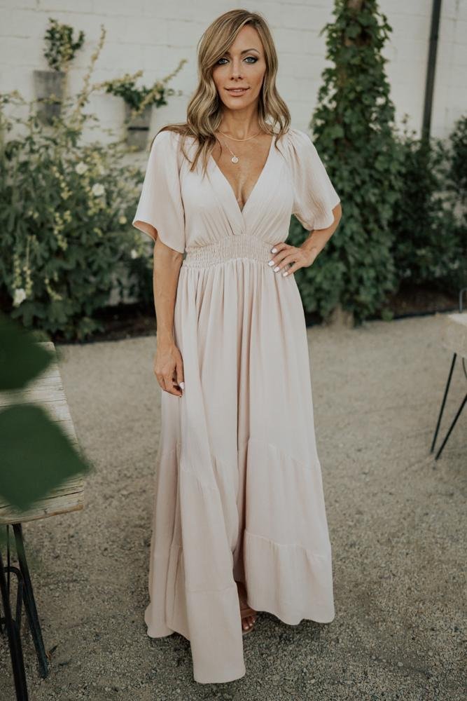 Delilah Maxi Dress | Blush - Baltic Born