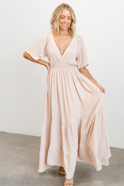 Delilah Maxi Dress | Blush - Baltic Born