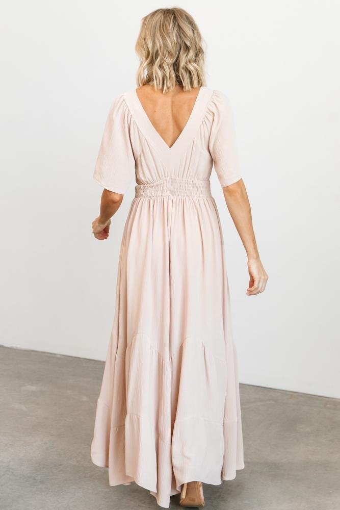 Delilah Maxi Dress Blush Baltic Born