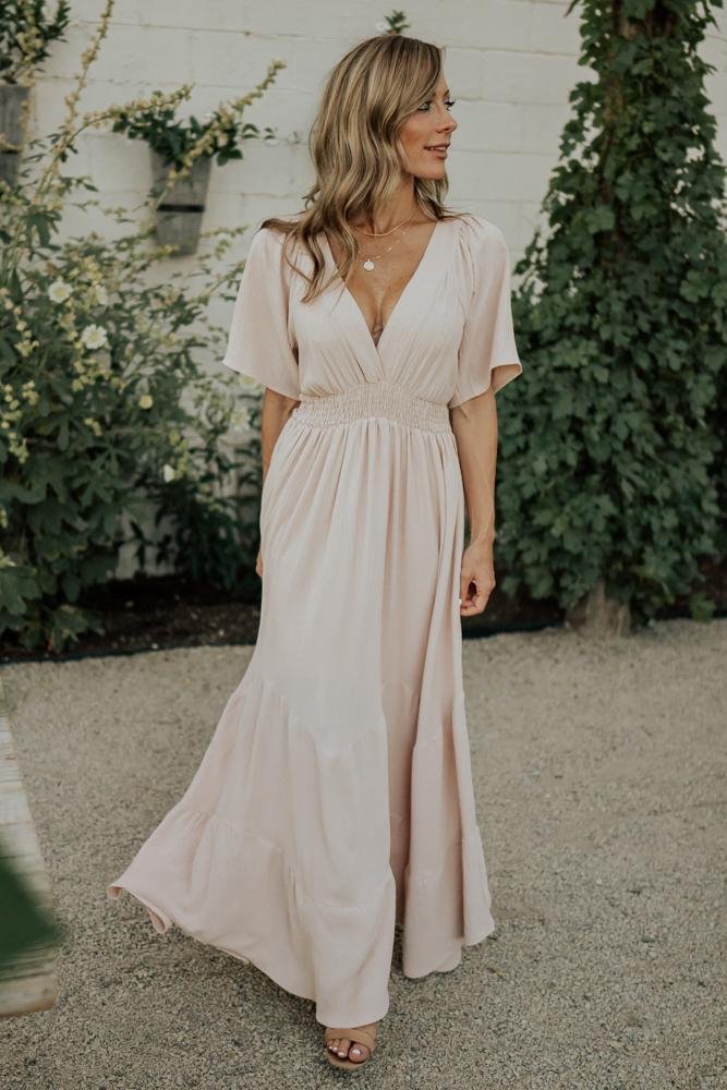 Delilah Maxi Dress | Blush - Baltic Born