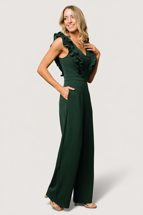 Diufiern Jumpsuit (Dark Green)
