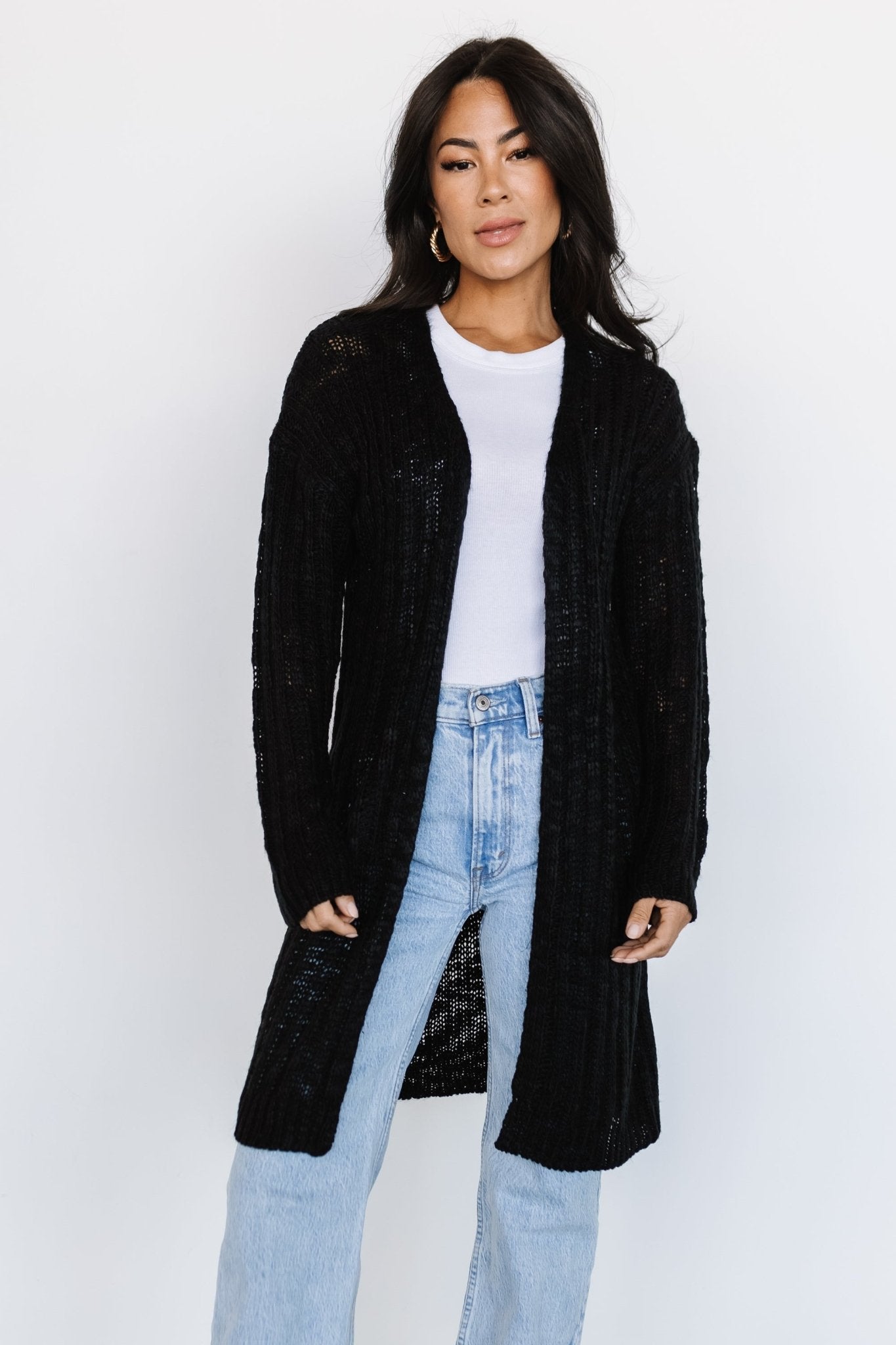 Devman Knit Cardigan | Black - Baltic Born