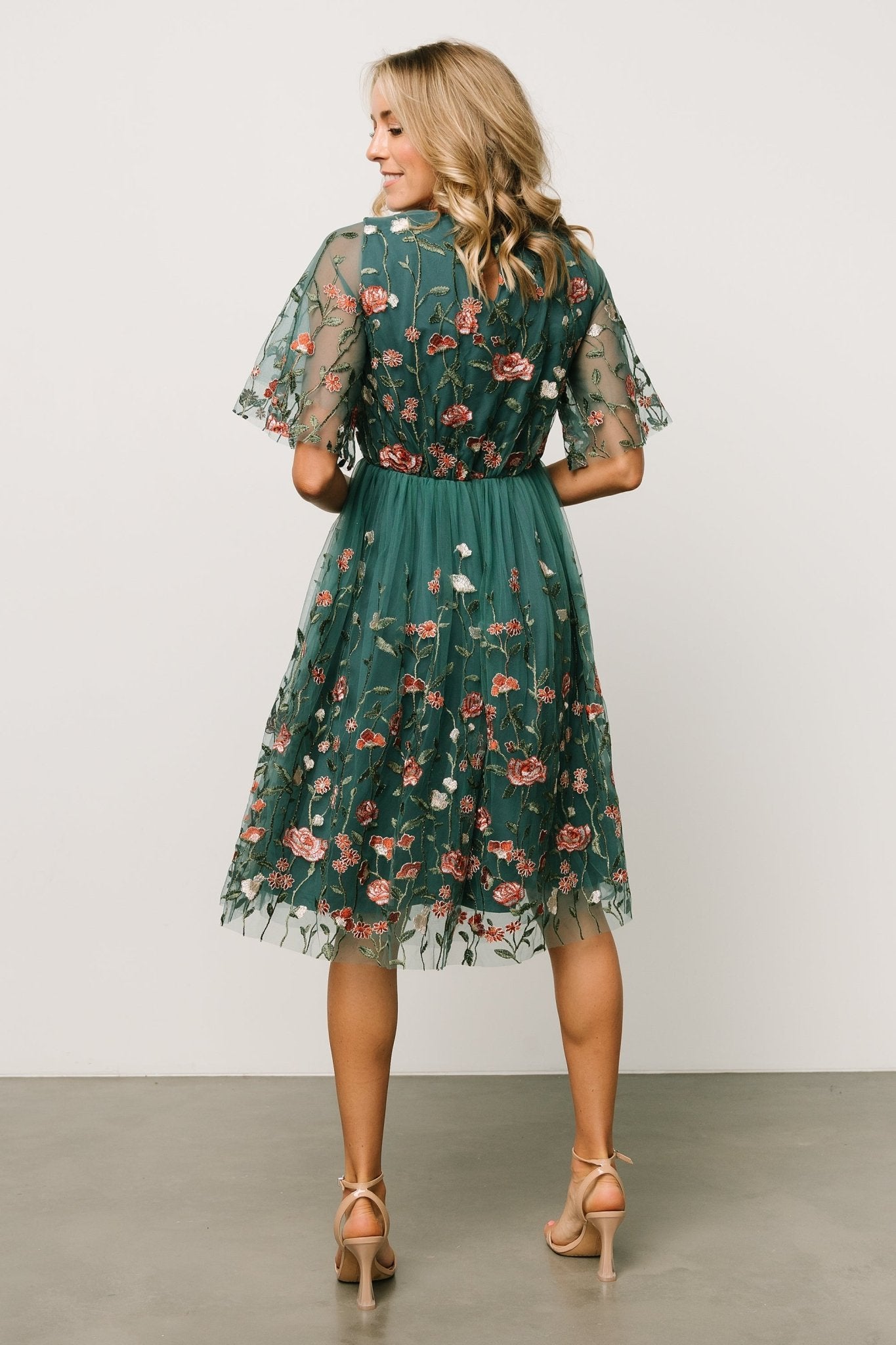 Duchess Tulle Dress | Jade Garden - Baltic Born