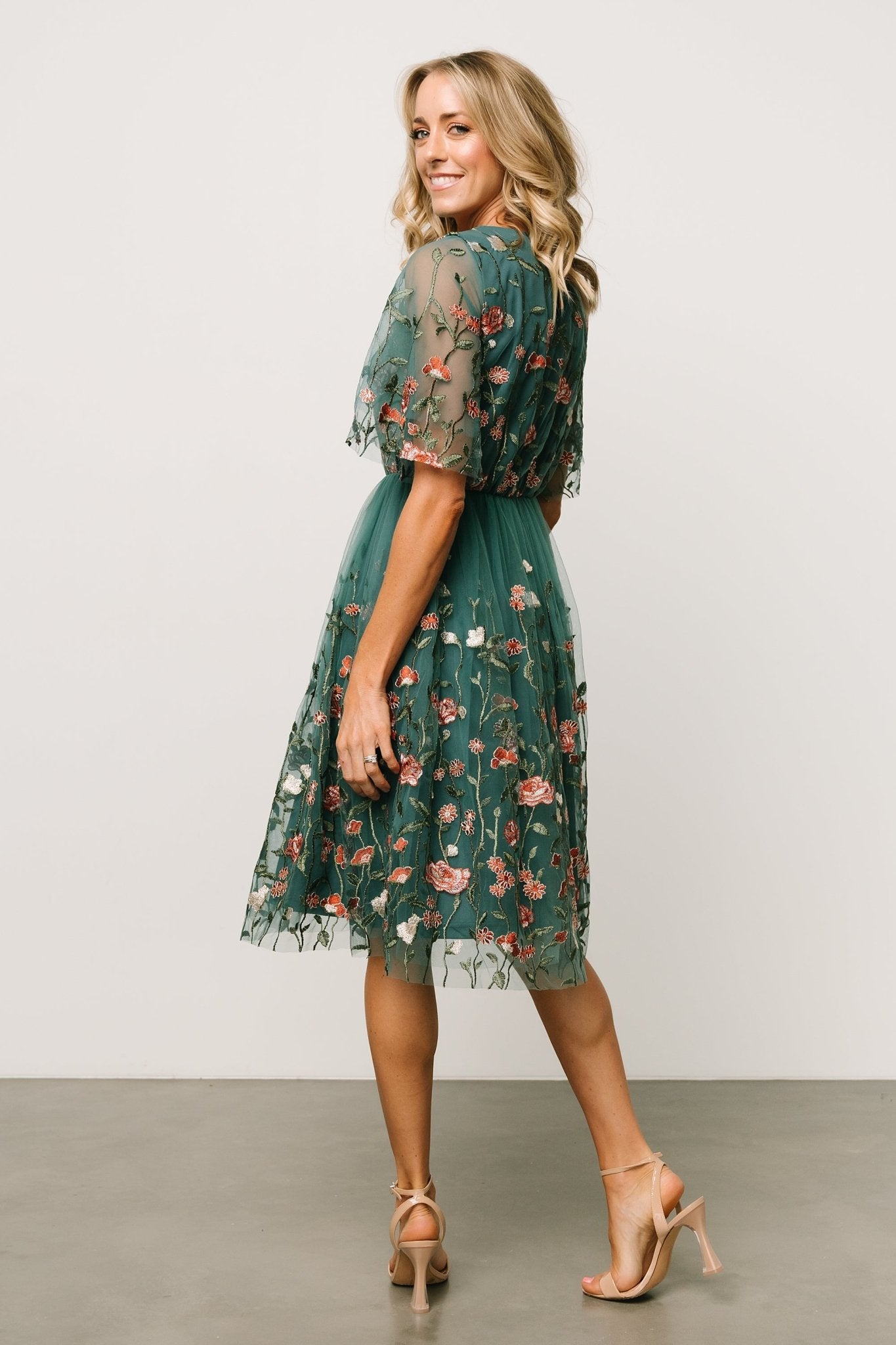 Duchess Tulle Dress | Jade Garden - Baltic Born