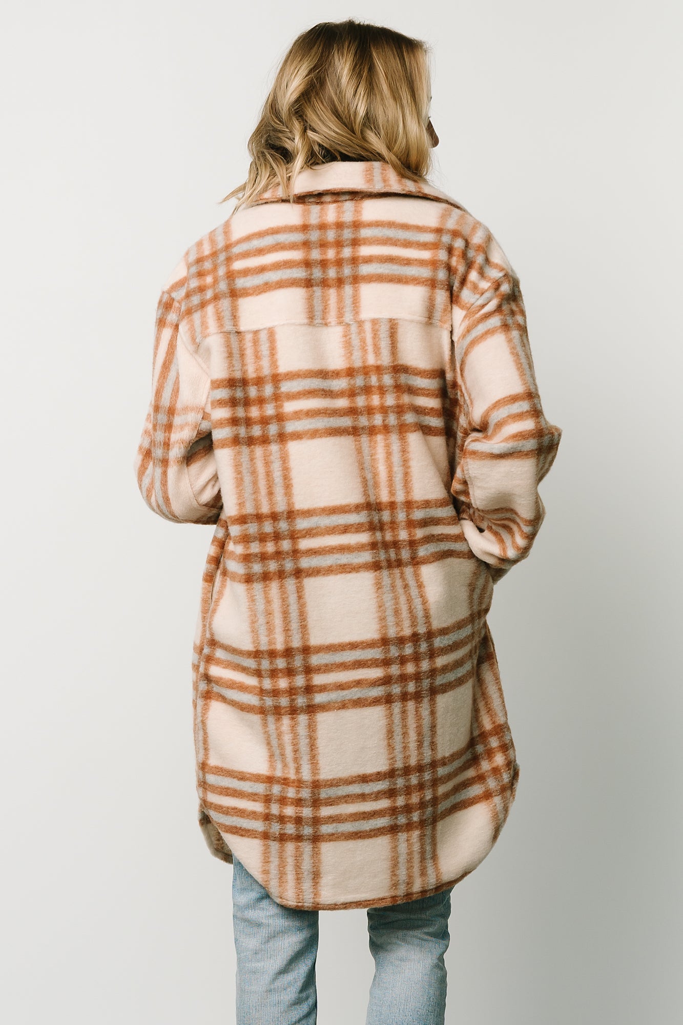 Durango Plaid Shacket | Oatmeal + Mocha - Baltic Born
