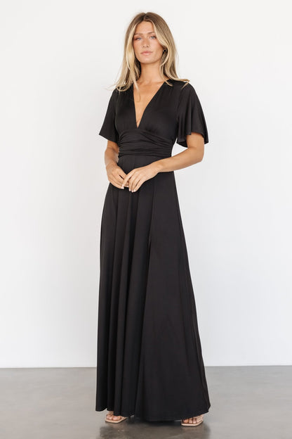 Emberly Maxi Dress | Black - Baltic Born