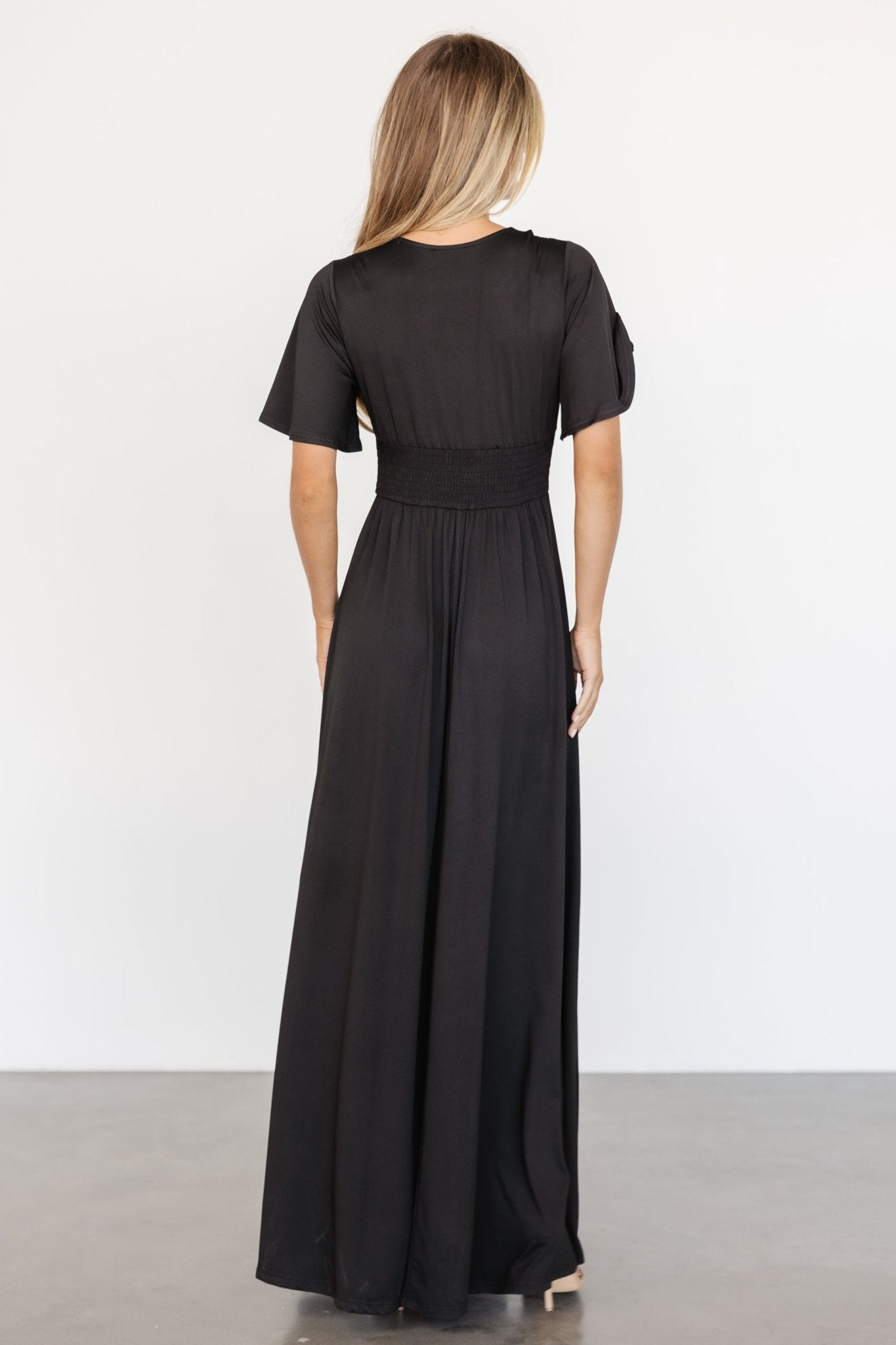 Emberly Maxi Dress | Black - Baltic Born