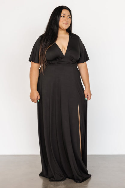 Emberly Maxi Dress | Black - Baltic Born