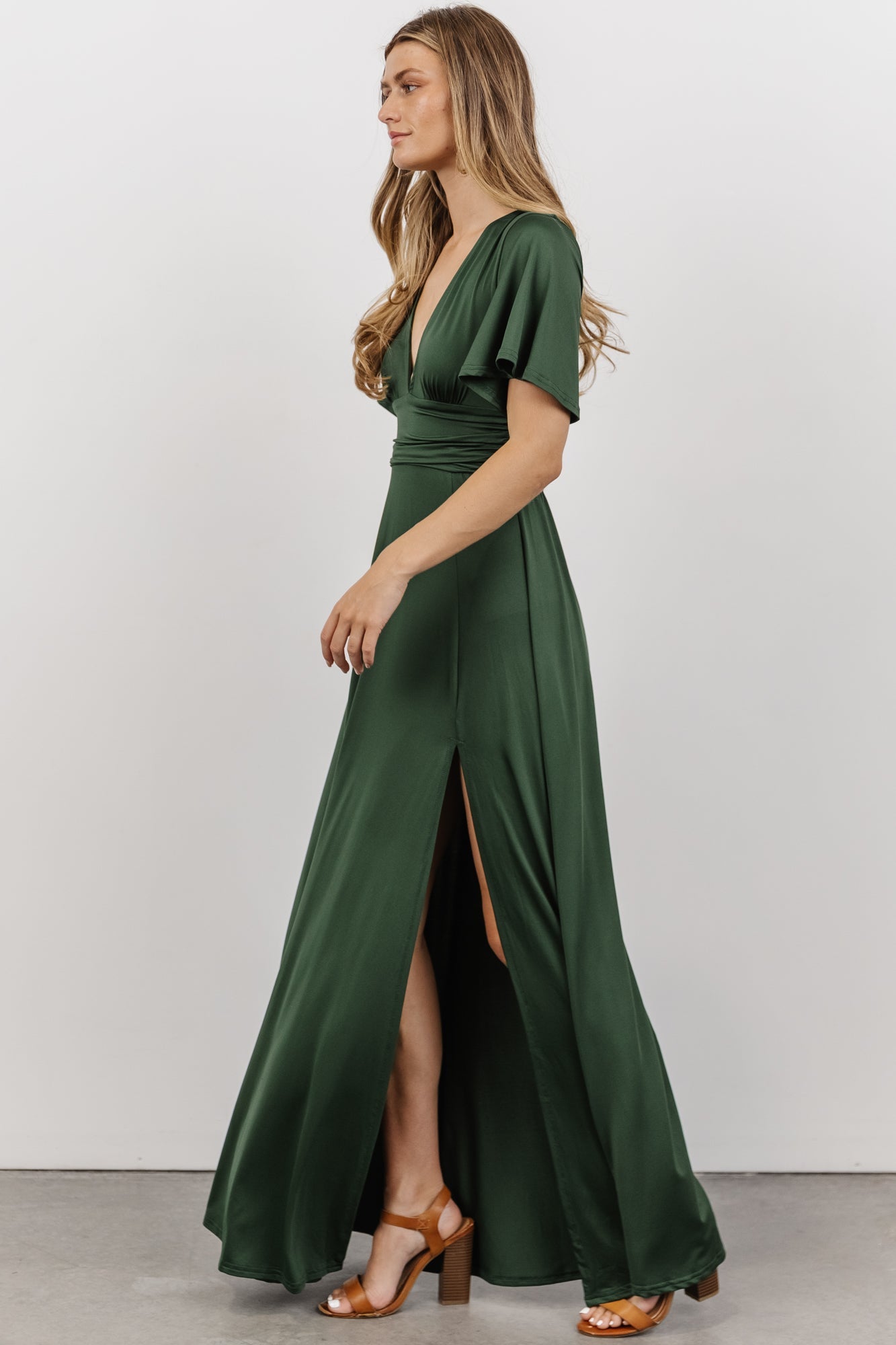 Emberly Maxi Dress | Hunter Green - Baltic Born