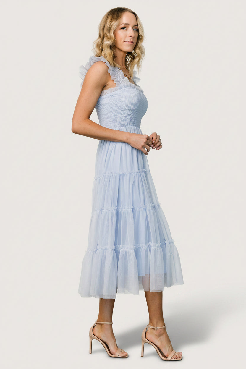Emma Smocked Tulle Dress