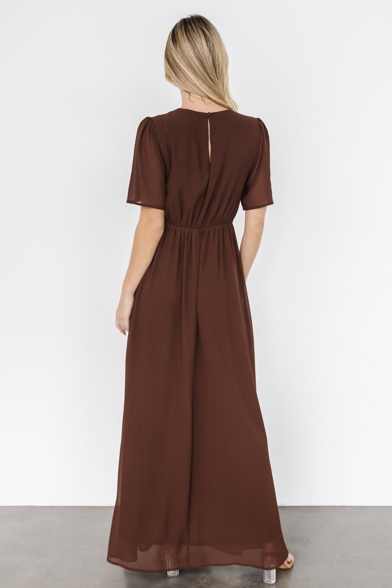 Esti Maxi Dress | Espresso - Baltic Born