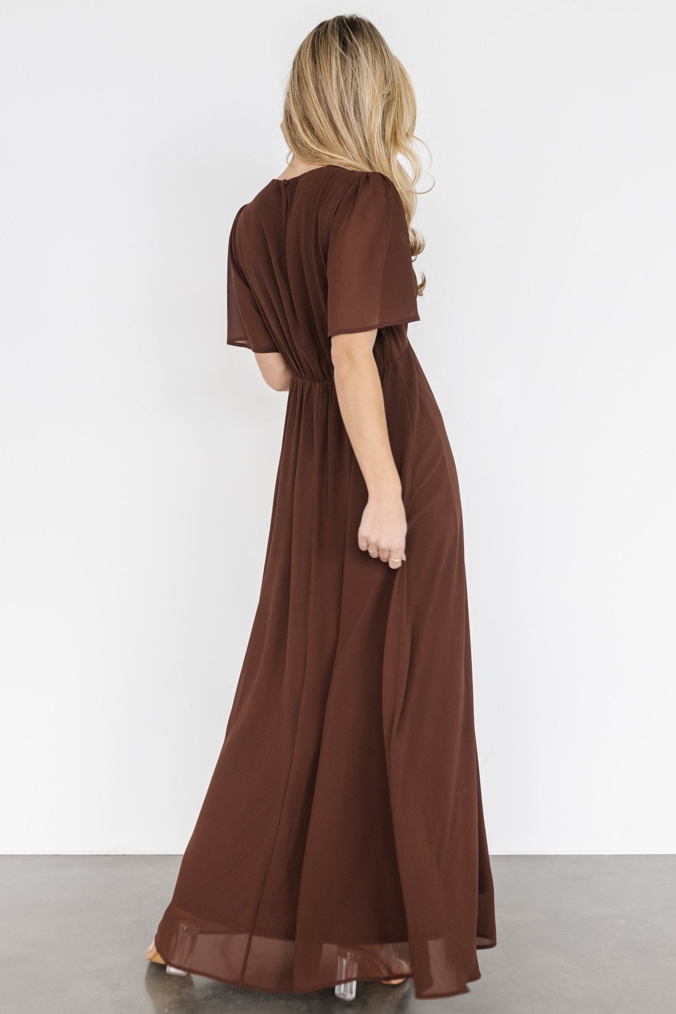 Esti Maxi Dress | Espresso - Baltic Born