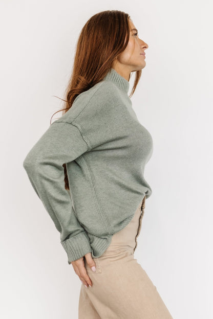 Evermore Knit Sweater | Sage - Baltic Born